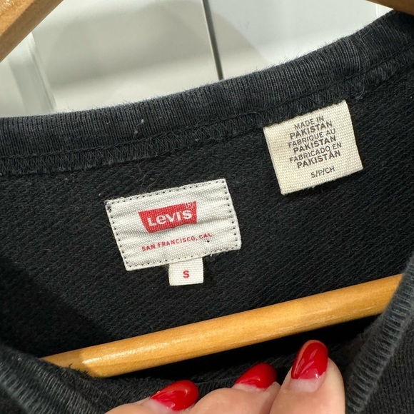 EUC Levi’s 90s Logo Crewneck Sweatshirt - Men’s Size S - Picture 4 of 4